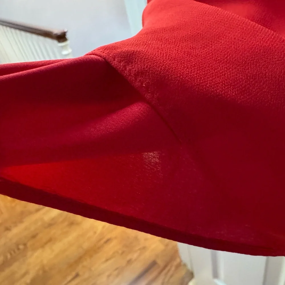 Lush Red Sleeveless Dress - Picture 4 of 6